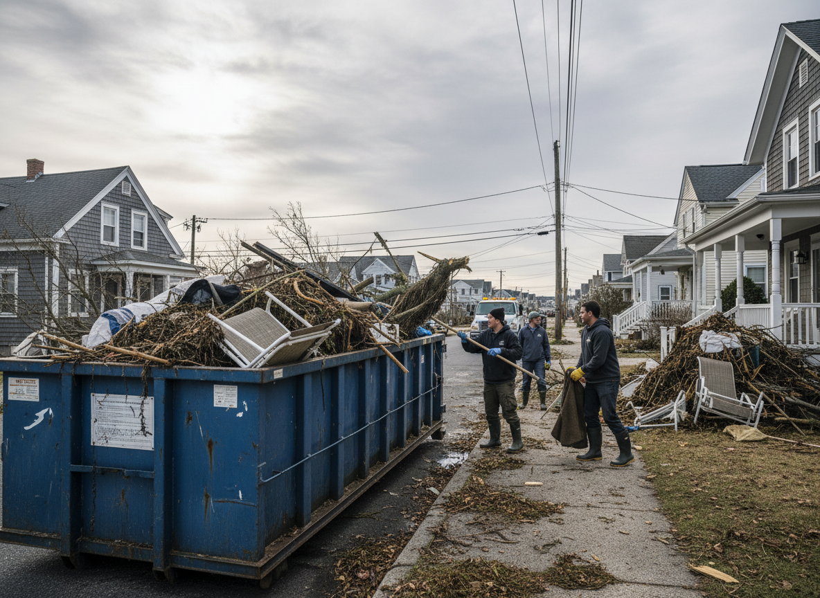 How to Handle Storm Debris After a Nor'easter Hits Cape May