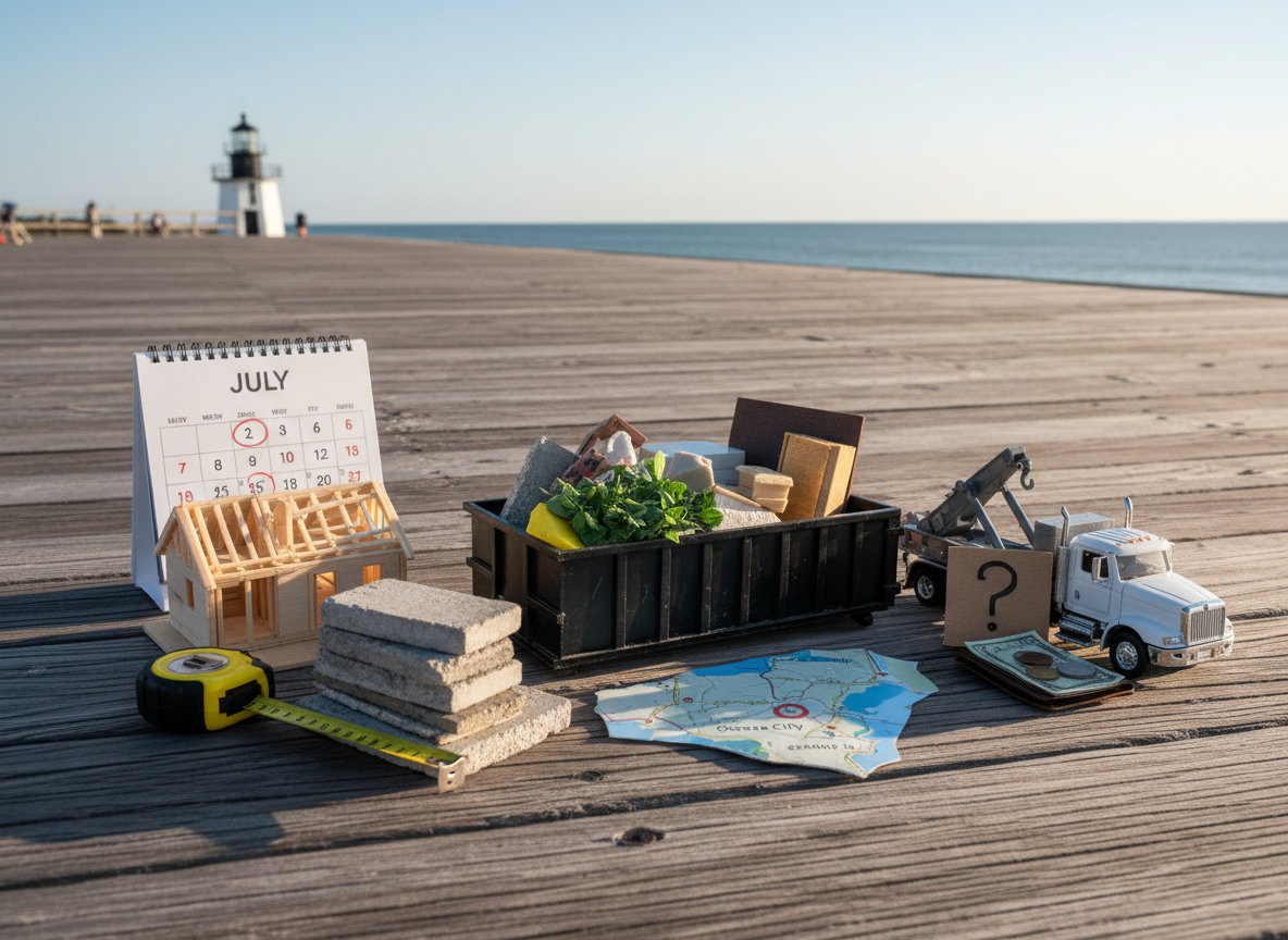 What Affects Rolloff Dumpster Rental Prices in Cape May County